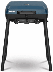 Enders® Camping Gasgrill EXPLORER II, integriertes Grill-Thermometer, Grillen-, Kochen-, Backen Funktion, 2 Brenner Edelstahl, kleiner Balkon-Picknick-Grill - Stahl-Grillwanne, #2104 EXPLORER II (2025) Angebot bei HelloDeals