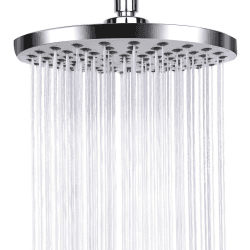 AiQInu 8 Zoll Runder Duschkopf Regendusche,Verstellbarer Kopfbrause Wassersparend mit Anti-Kalk-Düsen,Wasserfall-Duschkopf aus Edelstahl,Durchmesser 20cm 8 inch-Round Angebot bei HelloDeals