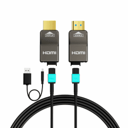 RUIPRO 8K HDMI 2.1 Kabel mit abnehmbarem Stecker aus reiner Glasfaser, 20 m, armiert, Ultra High Speed 48 Gbit/s, 8K@60Hz, 4K@120Hz, Dynamic HDR, eARC, für Leerrohre, Xbox, Beamer, RTX 3080/4090 8K GEN4AK Gepanzert 20M Angebot bei HelloDeals