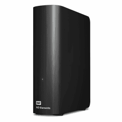 WD Elements Desktop-Speicher 22 TB (Desktop-Speicher USB 3.0-kompatibel, Zusatzspeicher für Fotos, Musik, Videos und alle anderen Dateien, stoßfest) Schwarz Angebot bei HelloDeals