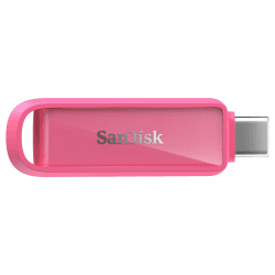 SANDISK Phone Drive mit USB Type-C 512 GB (Flash-Laufwerk für Smartphones, Tablets und Computer, 150 MB/s Lesen, Schlüsselring-Öse zur Mitnahme, 1 Jahr RescuePRO Deluxe-Software) - Seastar Pink Seastar Pink 512 GB Angebot bei HelloDeals