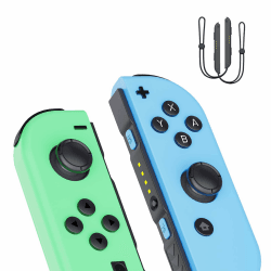 Yiigame Controller per Switch, L/R Wireless Gamepad Switch per Switch/OLED/Lite, Switch Controller con 6-Axis Gyro, Doppia Vibrazione Grün/Blau Angebot bei HelloDeals