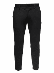 Only & Sons Male Chino Hose ONSMARK Slim Fit Chino Hose 32W / 30L Black 1 Angebot bei HelloDeals