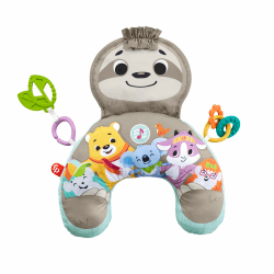 Fisher-Price Spielkissen, Baby Spielzeug mit abnehmbaren Beißringen, Babyausstattung ab der Geburt Faultier Mehrfarbig Angebot bei HelloDeals