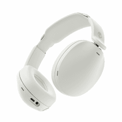 Skullcandy Hesh 360 Wireless Over-Ear Bluetooth Headphones, Up to 100 Hours Battery, Noise Isolating Fit, Flat-Folding Collapsible Design, Microphone iPhone Android - Bone Knochen Angebot bei HelloDeals