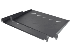 Good Connections GC-N0089 Fachboden "1HE" Einbautiefe, 300 mm/48,26 cm (19 Zoll) Tiefschwarz 1 HE Fachboden (1HE) - 2er SPARSET - Variante b Tiefschwarz (RAL9005) Angebot bei HelloDeals