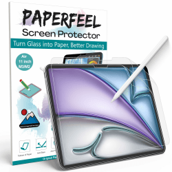 2 Stück Folie für iPad Air 11 Zoll M4 M3 M2 2026 2025 2024 Schutzfolie, Matt Papier Displayschutzfolie zum Schreiben Zeichnen - Blendfreiem, Anti Fingerabdruck, Anti-Kratzer, Einfache Installation iPad Air 11 inch (2026/2025/2024,M4/M3/M2) Angebot bei HelloDeals