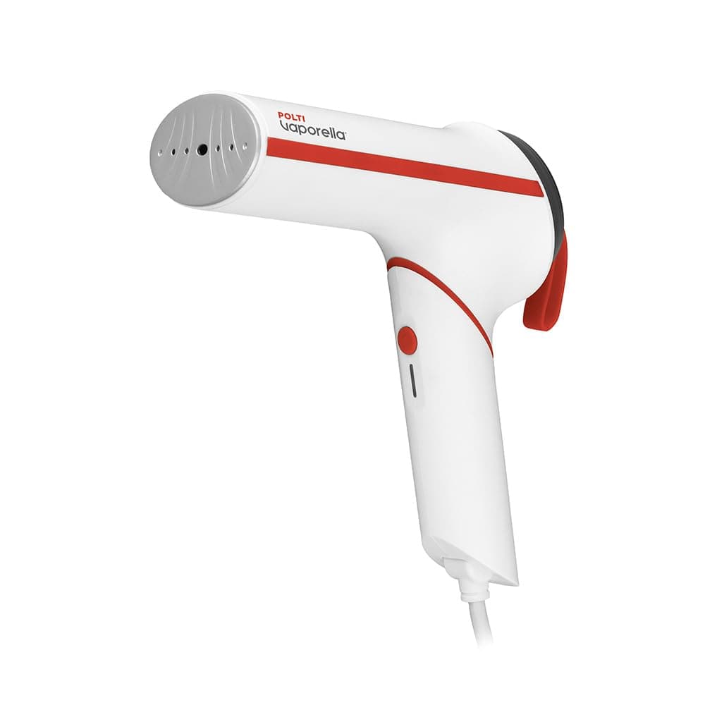 Polti Vaporella Vertical Styler GSM50, Tragbarer Dampfglätter mit Klappgriff, 30 Sek. Aufheizzeit, Frischt Stoffe auf, Für Reisen, Rot Weiß und Rot Angebot bei HelloDeals
