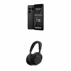 Sony Xperia 1 VIII - 6,5" 19,5:9 FHD+ HDR OLED 120Hz, Dreifach-Kamera mit neuem Teleobjektiv, Xperia AI, Akku für 2 Tage, 3,5mm Audio, Dual SIM, Graphit-Schwarz + WH1000XM6 Graphit-Schwarz 1 VIII + WH1000XM6 Angebot bei HelloDeals