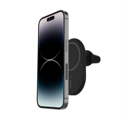 Belkin BoostCharge drahtloser magnetischer Kfz-Telefon-Halter, Kfz ladegerät, Auto Ladegerät, kompatibel mit MagSafe-fähigem iPhone 17, Air, 16, 15, 14, 13, 12, Pixelsnap (inkl. Kabel) Ohne Ladegerät Angebot bei HelloDeals