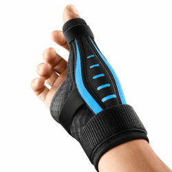 Daumenbandage Rechts und Links Hand, Ergonomische Daumensattelgelenk Bandage, Atmungsaktive Daumenschiene, Daumenorthese bei Arthrose, Sehnenscheidenentzündung, Schnappdaumen(L blau) Blau L-für beide Hände Angebot bei HelloDeals