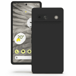 YATWIN Hülle für Google Pixel 7a, Silikon Handyhülle mit Futter, 1mm Kamera und Displayschutz, Dünn & Leicht, Anti Kratzer Case, Schwarz Pixel 7A Schwarz Angebot bei HelloDeals