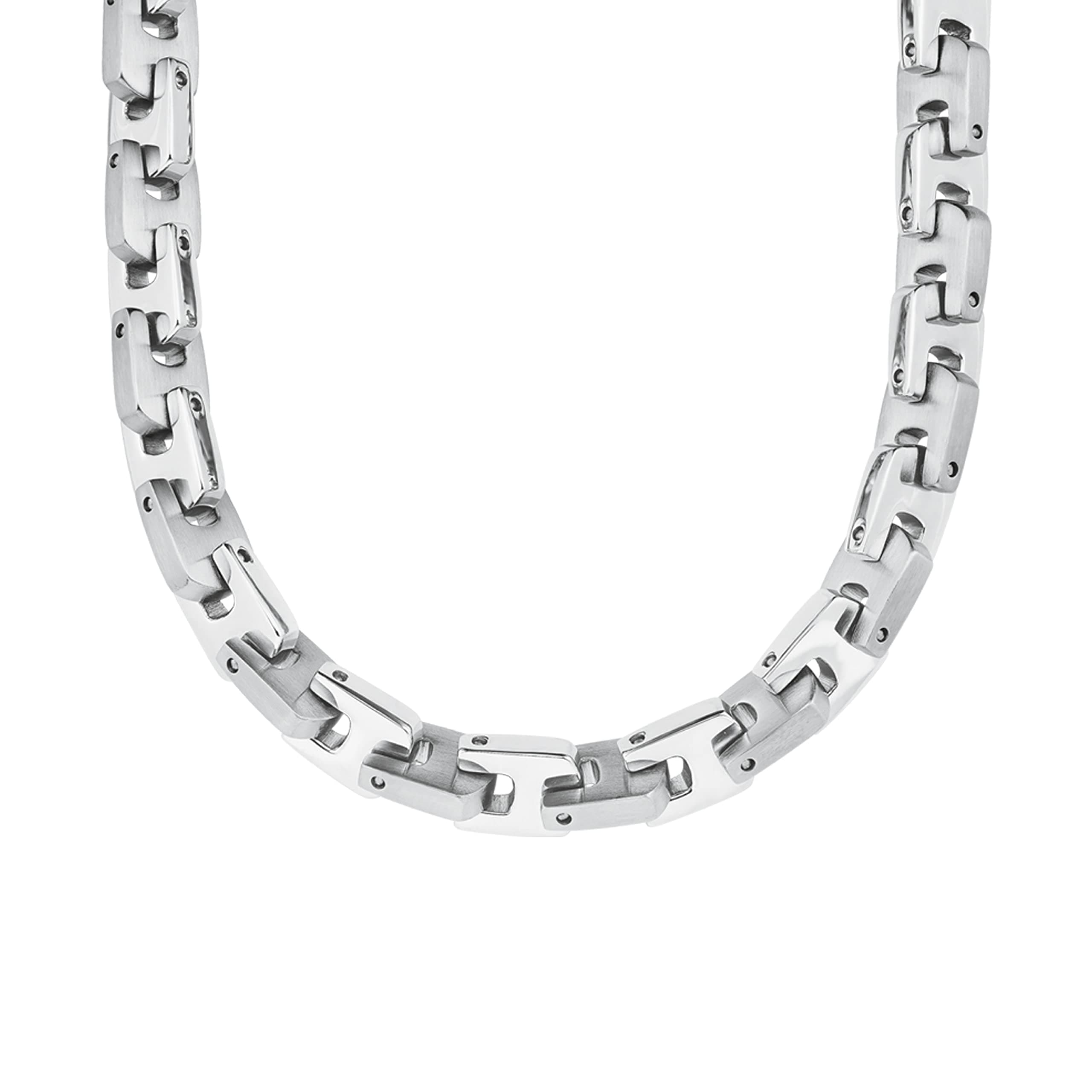 s.Oliver Herren Schmuck – Bolde Halskette & Armband aus Edelstahl – Klassisch, Markant und Maskulin – Perfekte Geschenkidee Kette chunky Fantasy Angebot bei HelloDeals