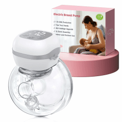Haokoo Milchpumpe Elektrisch Freihändig - 201g BPA-frei Elektrische Milchpumpe Tragbar, Auslaufsicheres Upgrade, 3 Modi und 12 Stufen, 1 Stück 1 Stück Weiß Angebot bei HelloDeals