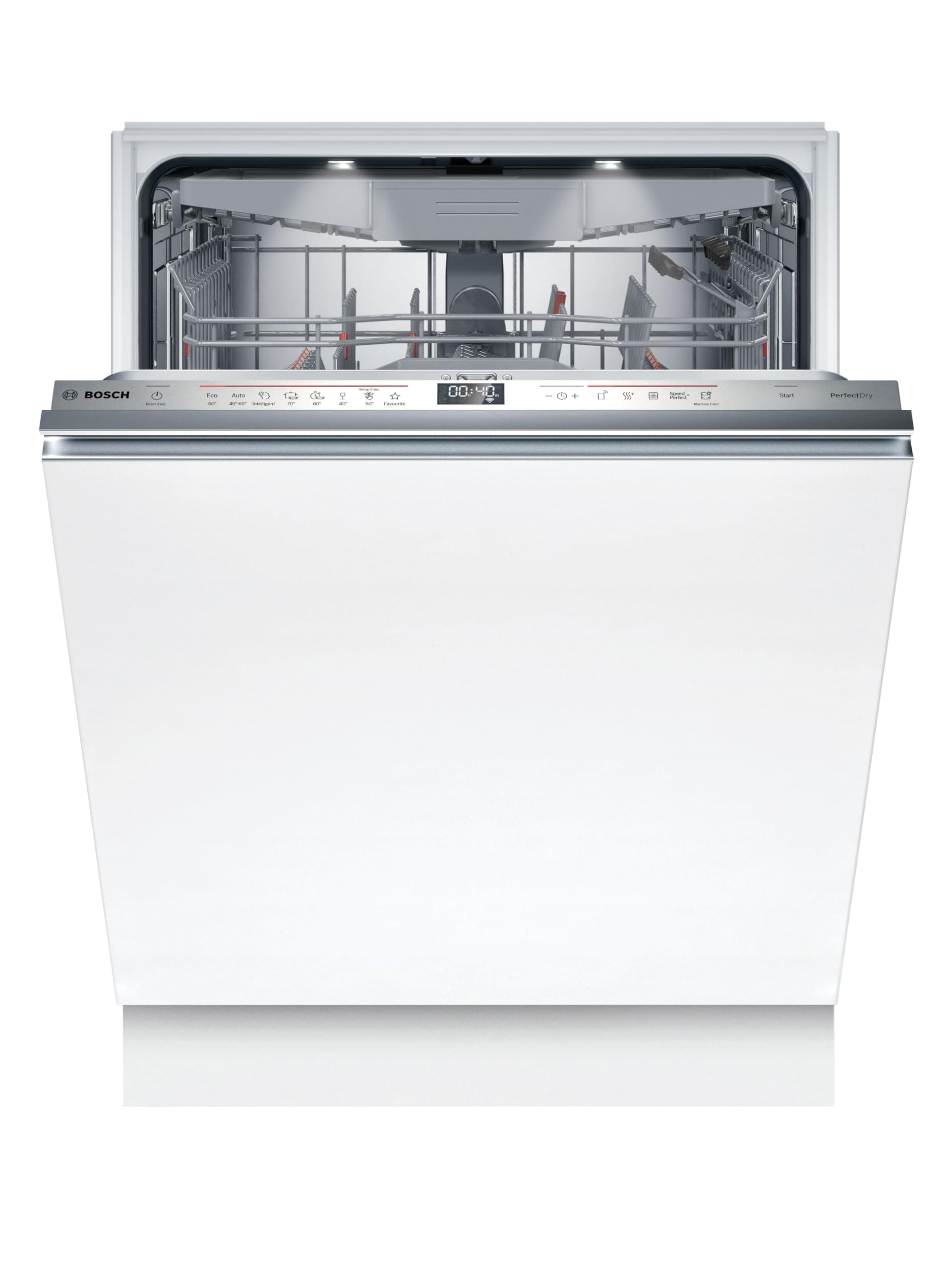 Bosch SBV6ZCX16E, Stiftung Warentest Testsieger*, Serie 6 XXL-Geschirrspüler 60 cm, vollintegriert, Besteckschublade, Made in Germany, PerfectDry, Extrem leise, Max Flex Körbe, Home Connect Serie 6 EEK B Besteckschublade Angebot bei HelloDeals