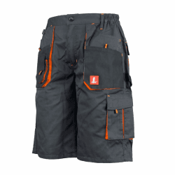 Urgent Herren Urg-a Berfus Kurz Hose Arbeitshose Sommer 52 Graphit / Orange Angebot bei HelloDeals