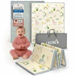 Laleni Krabbelmatte Baby 120x150x1 cm - wasserdichte Spielmatte Baby faltbar - isolierende Bodenmatte Kinder - weich & schützt vor kaltem Untergrund - Krabbeldecke outdoor & indoor - Einhorn-Motiv Einhorn 120x150x1cm Angebot bei HelloDeals