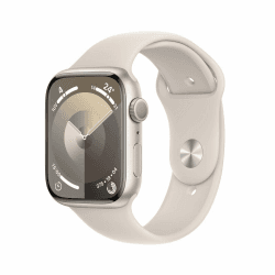Apple Watch Series 9 (GPS, 45MM) - Aluminiumgehäuse Polarstern mit Sportarmband Polarstern, M/L (Generalüberholt) Polarstern 45mm-GPS Angebot bei HelloDeals