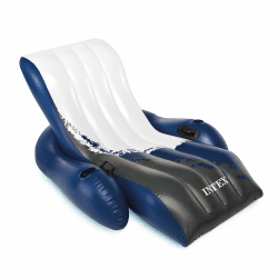 Intex Floating Recliner Lounge - Aufblasbarer Badelounge, mehrfarbig, 180 x 135 cm 180 x 135 cm Single Angebot bei HelloDeals