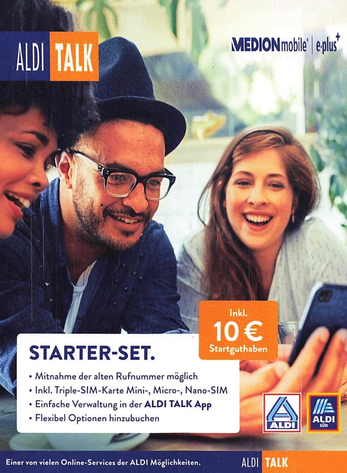 prepaid Starter - Set inkl. 10 € Startguthaben Angebot bei HelloDeals