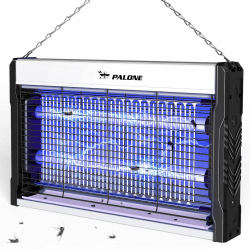 PALONE 3200V Insektenvernichter Elektrischer, 2 LED-UV-Licht Mückenfalle & Fliegenfalle USB Bug Zapper für Innen Garten Wandmontierter Mückenlampe, Insektenlampe Gegen Mücken, Fliegen, Gnitzen Angebot bei HelloDeals