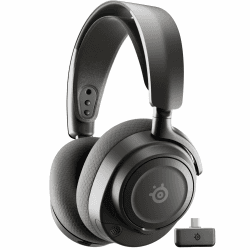 SteelSeries Arctis Nova 7P Wireless Gen 2 - PS5 Headset - Gaming Headset Wireless - App-Steuerung - Über 50 Std. Akku & Schnellladefunktion - 2,4 GHz + Bluetooth - Für PlayStation, PC & mehr - Schwarz Gen 2 - Schwarz Angebot bei HelloDeals