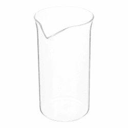 Ciieeo Ersatzgläser Für Kaffeepresse Glas Hitzebeständig 350ml Becher Für Kalte Und Heiße Getränke Für Cold Brew Und Espresso Angebot bei HelloDeals