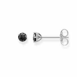 Thomas Sabo Ohrstecker Stein 925 Sterling Silber H1964 silberfarben, schwarz Angebot bei HelloDeals