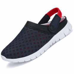 SAGUARO Unisex Clogs Sommer Hausschuhe Leicht Gartenschuhe Gr. 36-48 47 EU Rot Angebot bei HelloDeals