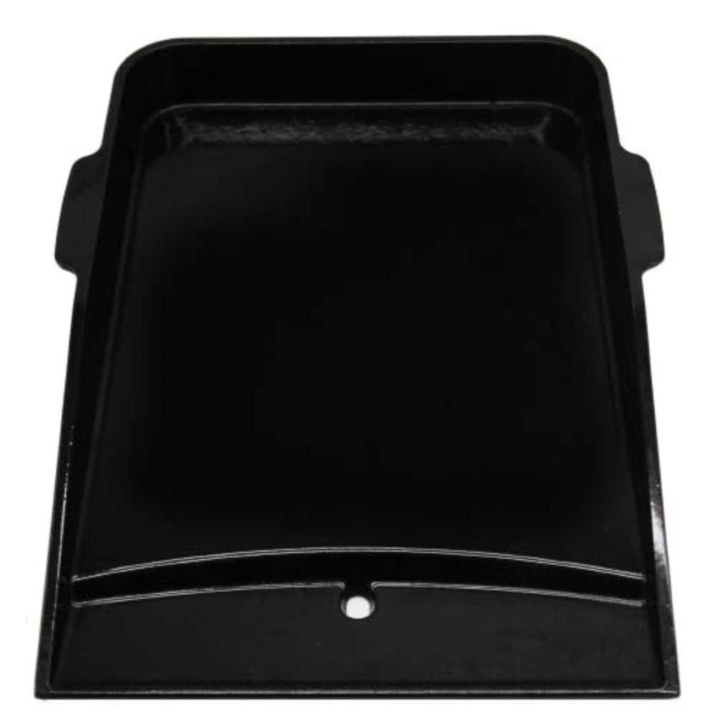 Weber Deluxe Plancha für Genesis II Modelle (57 x 40cm), Ersatz für Grillrost, Porzellan-emailliertes Gusseisen, passend für Weber Genesis II Gasgrill 400 & 600er Serie - Schwarz (7665) 48.8 x 36.8 x 5.8 cm Single Angebot bei HelloDeals