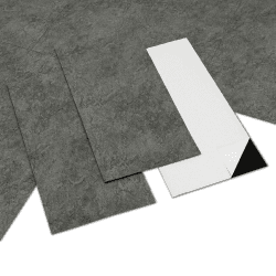 PVC Bodenbelag - Vinylboden Selbstklebend, Extra Abriebfest, Wasserdicht Grau Marmor-Effekt für Küche, Badezimmer, Schlafzimmer 30x15cm 40 Stück 30cm X 15cm X 40Fliesen=1.8㎡ Dunkelgrau Angebot bei HelloDeals