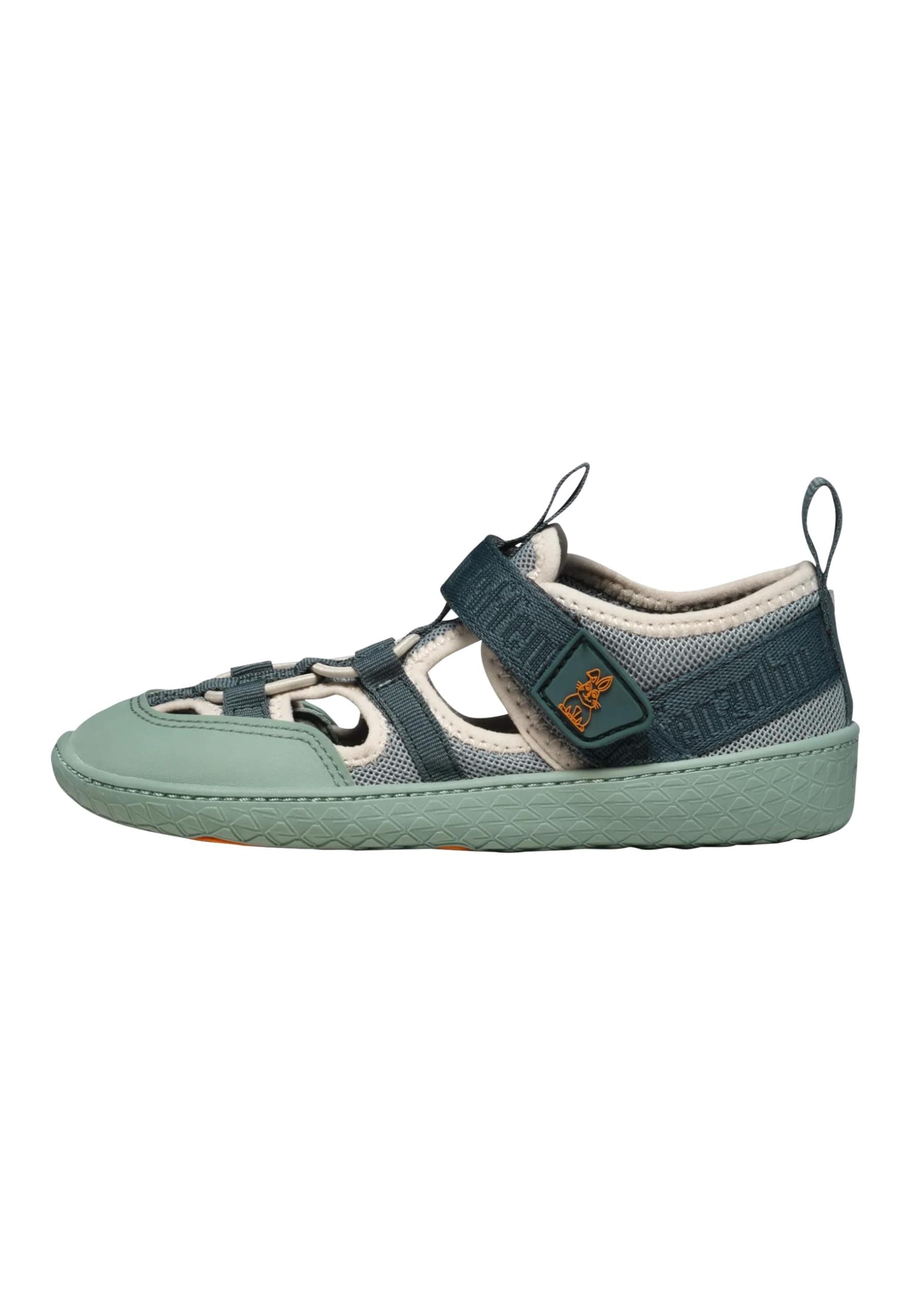 Affenzahn Sandale Vegan Roughy mit Klettverschluss, Atmungsaktiv, Leicht, Flexibel in Größe 21-32 25 EU Hase Türkis Angebot bei HelloDeals