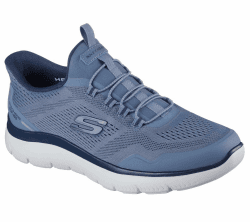 Skechers Herren Summits Top Rate Turnschuhe 43 EU Slate Mesh Tpu Angebot bei HelloDeals