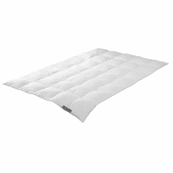 Badenia Trendline Comfort Daunendecke, Ganzjahresdecke mit 90% Daunen und 10% Federn der Klasse I, 135 x 200 cm, Down Pass geprüft und Öko-Tex zertifiziert, produziert nach deutschem Qualitätsstandard 200 x 135 cm Medium Ganzjahresdecke Comfort Angebot bei HelloDeals