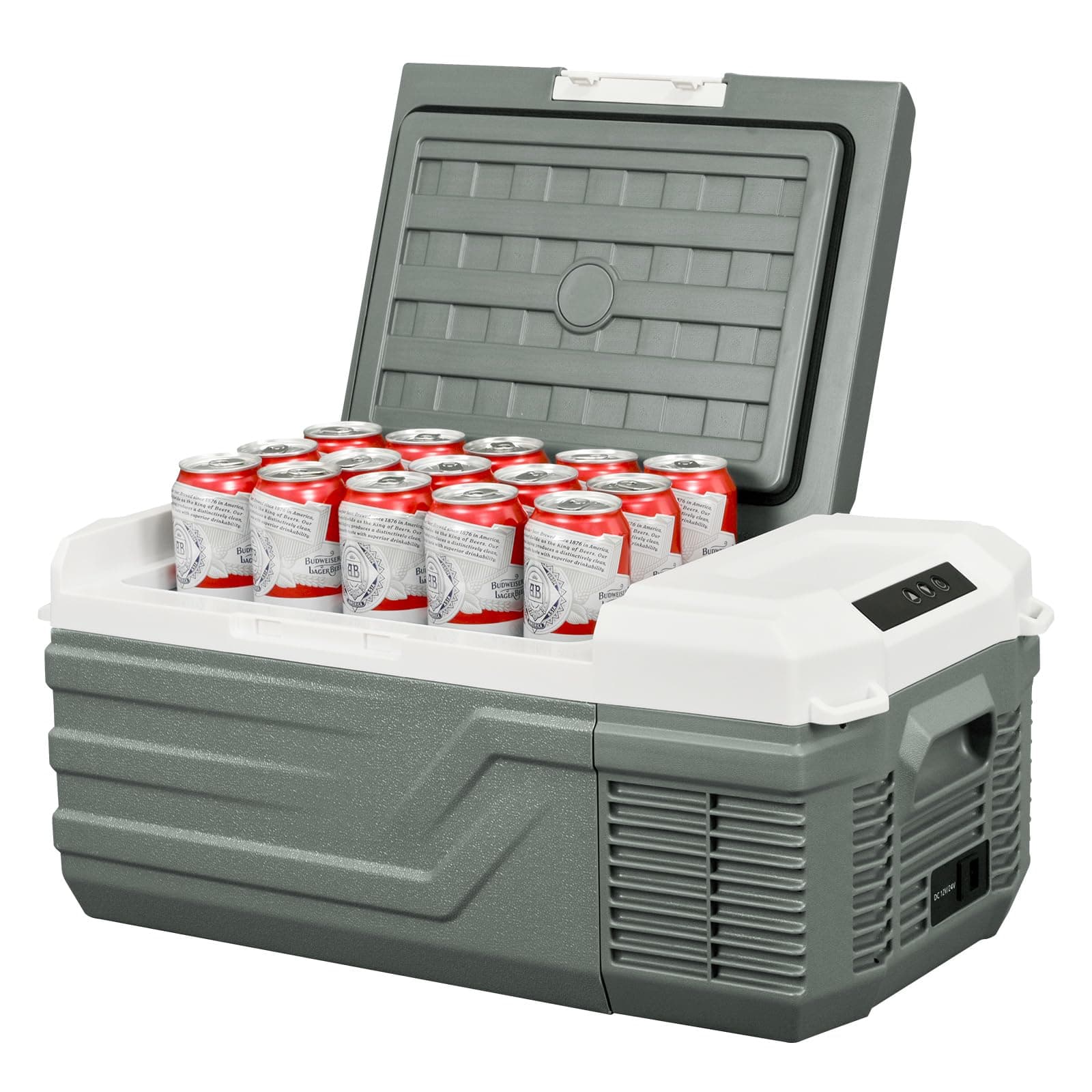 Alpicool 15L Kompressor Kühlbox Klein, Kühlschrank Gefrierbox Tragbarer 12V 230V Mobiler Kühlbox für Auto, Camping, Angeln, Fahrten, Lkw, Boot, -20℃-20℃ Angebot bei HelloDeals