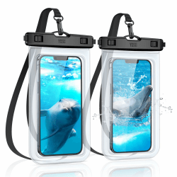 YOSH wasserdichte Handyhülle [2 Stück], 7,0 Zoll IPX8 Unterwasser Handyhülle, Wasserfeste Handytasche für iPhone 17 16 15 14 Pro Max XS Samsung S26 S25 S24 S23 Ultra A56 Xiaomi 17 15- Clear A-Clear Angebot bei HelloDeals