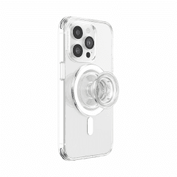 PopSockets Handy-Grip für MagSafe, Magnetischer Halter, Handyständer, Clear - Clear Angebot bei HelloDeals