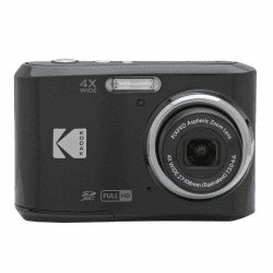 Kodak Pixpro FZ45-16.44 Megapixel Digitale Kompaktkamera, 4X optischer Zoom, 2.7 Zoll LCD, 720p HD-Video, AA-Batterie - Schwarz Angebot bei HelloDeals