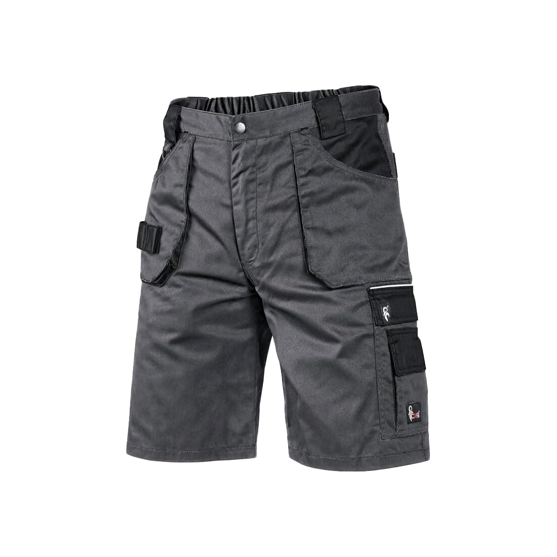 CXS Herren Arbeitsshorts Professionell - Sehr Stabile Strapazierfähige Shorts Arbeitshose Gartenhose Bundhose Gartenshorts 52 Grau - Schwarz Angebot bei HelloDeals