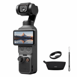 DJI Osmo Pocket 4 Essential Combo, Pocket Gimbal Vlog Kamera, 1″ CMOS und 4K/240fps, 3‑Achsen-Stabilisierung, 2× verlustfreier Zoom, 107 GB integrierter Speicher (Essential Combo) Angebot bei HelloDeals