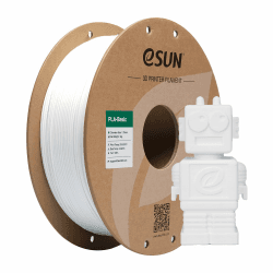 eSUN PLA Filament 1.75mm, PLA Basic 3D Drucker Filament Maßgenauigkeit +/- 0.03mm, 1KG Spule (2.2 LBS) Super Speedy PLA Filament für 3D Drucker, Weiß Angebot bei HelloDeals