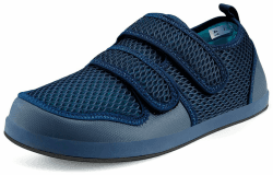 Diabetiker Hausschuhe Herren Damen Arthritis Ödem Verstellbare Verschluss Sandalen Extra Weit Klettverschuß Freizeitschuhe Bequemer Rehaschuhe für Senioren 38 EU Blau Angebot bei HelloDeals