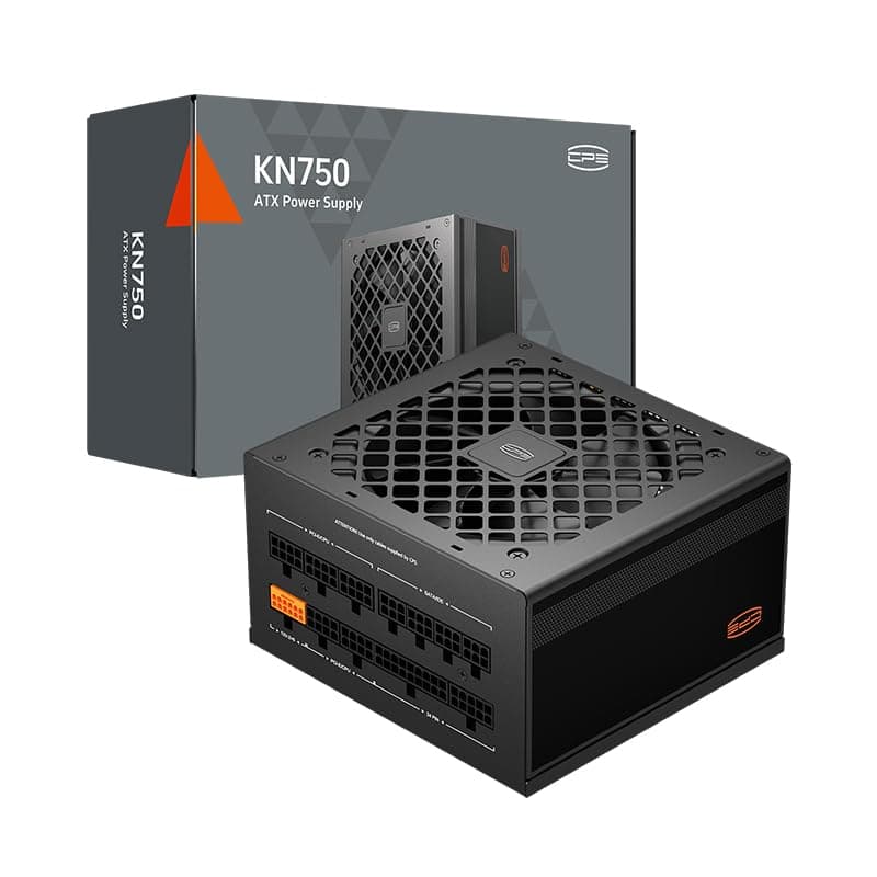 CPS Netzteil Vollmodular, 750W ATX 3.1, 80 Plus Gold Zertifiziert, PCIe 5.1 12V-2×6, japanische Kondensatoren, Ultra-Flexible Kabel, 5 Jahre Garantie (KN750) Angebot bei HelloDeals