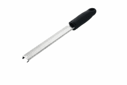 MasterChef Zester Reibe, Zestenreißer, Zitronenreibe, Muskatnuss Reibe, Ingwerreibe, Handreibe mit Rassiermesserscharfe Edelstahlklinge und Ergonomisch Rutschfester Griff, Spülmaschinenfest Zester One Size Angebot bei HelloDeals