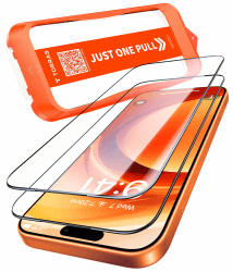 TORRAS für iPhone 17 Pro Max für Panzerglas [Full Screen & Nr.1 Stoßfest] Exklusive Schutzfolie für iPhone 17 Pro Max Folie 9H+ Glas, Auto Montage, Kompatibel mit Hülle, 2 Stück Transparent iPhone 17 Pro Max Angebot bei HelloDeals