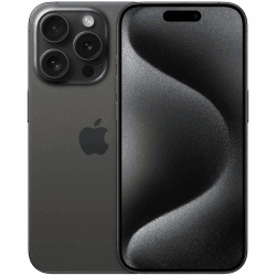 Apple iPhone 15 Pro 128 GB - Titan Schwarz (Generalüberholt) Titan Schwarz 128GB Angebot bei HelloDeals