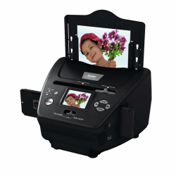 Rollei PDF S 240 SE Multiscanner für Fotos Dias und Film Negative 35mm 135, 3R/4R/5R Photo und Visitenkarte Digitalisieren Konverter Gerät mit Farbmonitor, Foto-Scanner-Dias-Negative-Digitalisieren Angebot bei HelloDeals