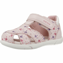 Geox Baby - Mädchen B Sandal Zapito GirlSandal 23 EU Lt Pink White Angebot bei HelloDeals