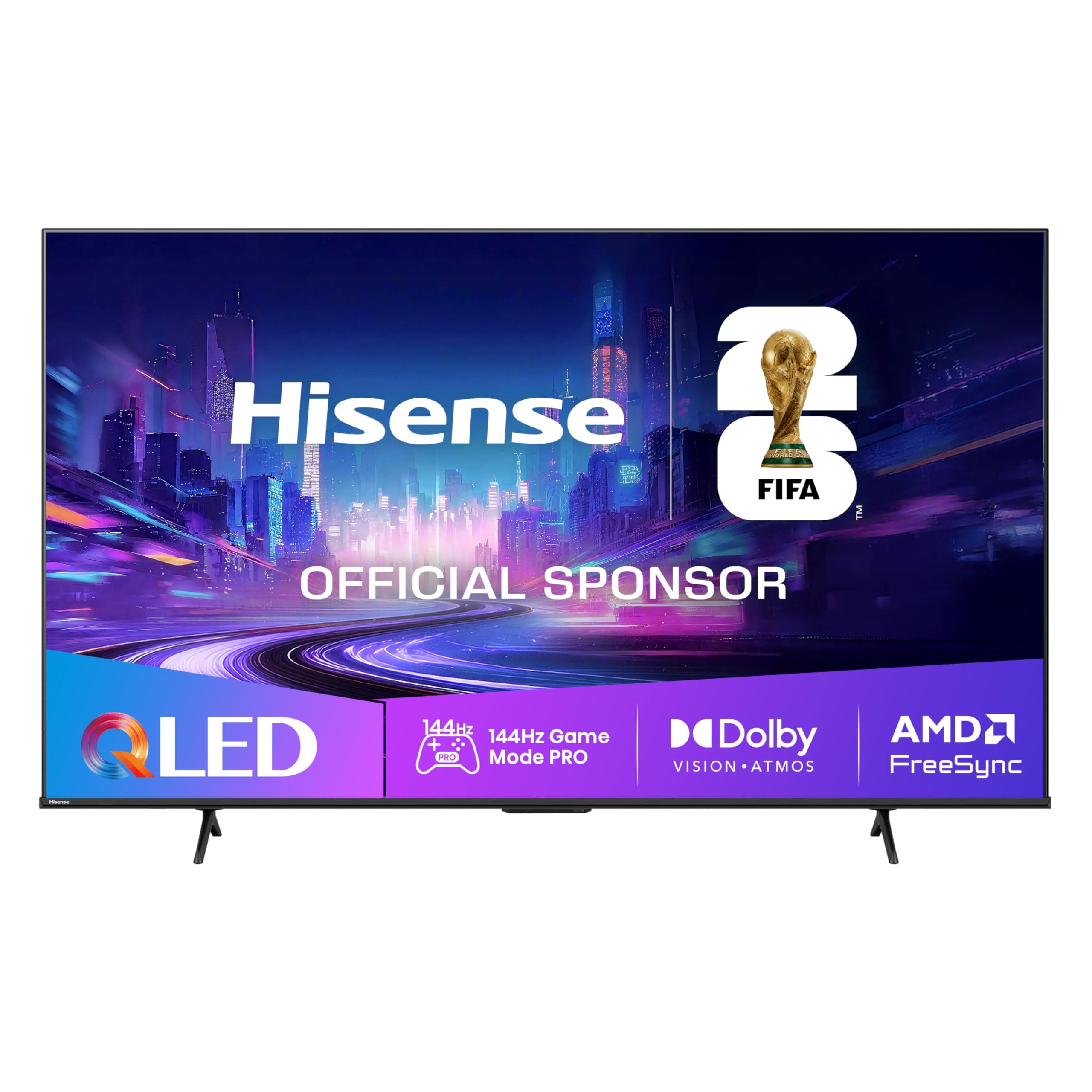 Hisense 65E7Q PRO Fehrnseher,65 Zoll, 4K UHD QLED, Smart TV,144Hz Game Mode PRO,Filmaker Mode, AMD FreeSync Premium,AI HDR Upscaler,Dolby Vision IQ,Dolby Atmos,Sprachsteuerung [2025] Angebot bei HelloDeals