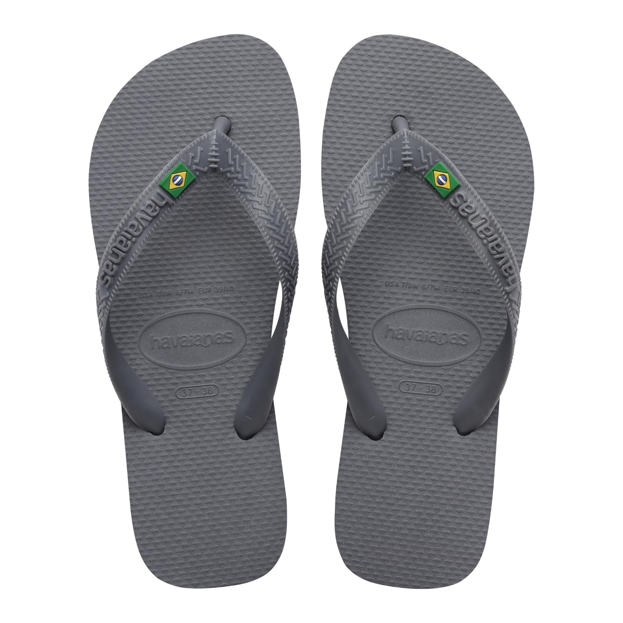 Havaianas Top Brasil Unisex FlipFlop 43 EU Steel Grey Angebot bei HelloDeals